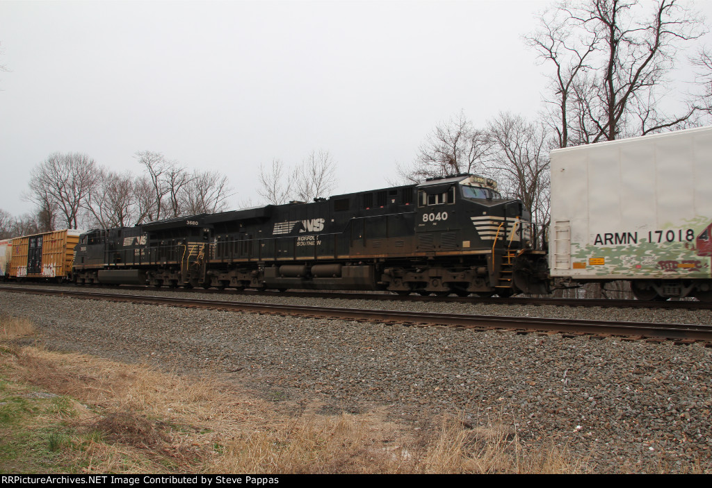 NS 8040 as a mid-train DPU